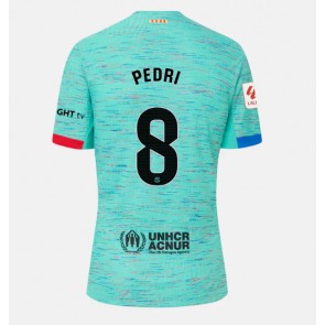 Barcelona Pedri Gonzalez #8 Replica Third Stadium Shirt for Women 2023-24 Short Sleeve